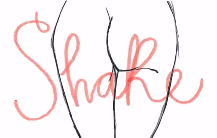 ass shake animation